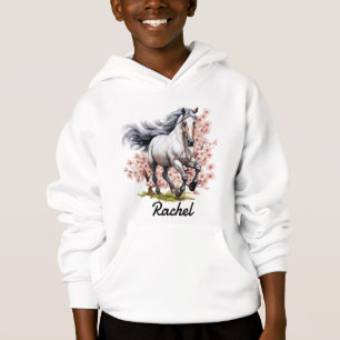 Beau cheval rouan
