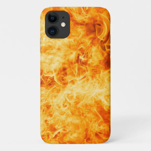 Beau coque iphone d'incendie