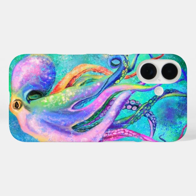 Beau coque iphone Octopus (Verso (horizontal))