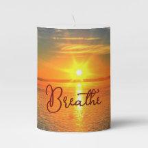 Beau coucher de soleil Respire