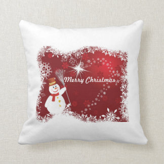 Beau coussin de Joyeux Noël