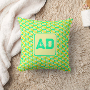 Beau Coussin Personnalisé Monogramme Pour Petite A