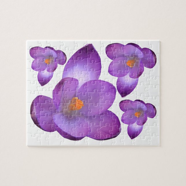 Beau Crocus Puzzle (Horizontal)