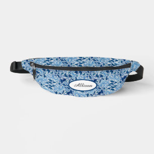 Beau Damassé Bleu