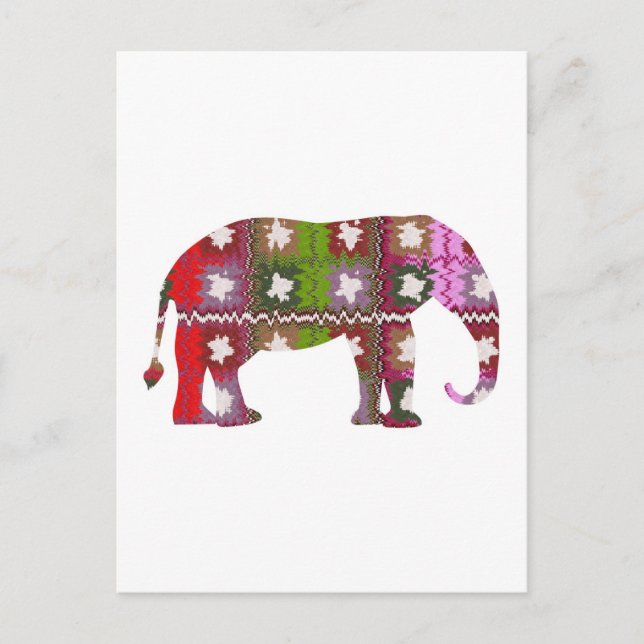 BEAU Elephant Postkarte (Vorderseite)