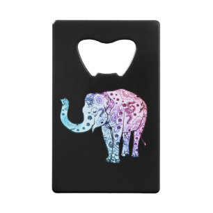 Beau éléphant tribal