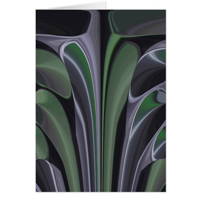 Beau Extraordinaire Vert Aurora Texture Art Design (Devant)