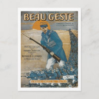 Beau Geste Vintag Songbook Cover