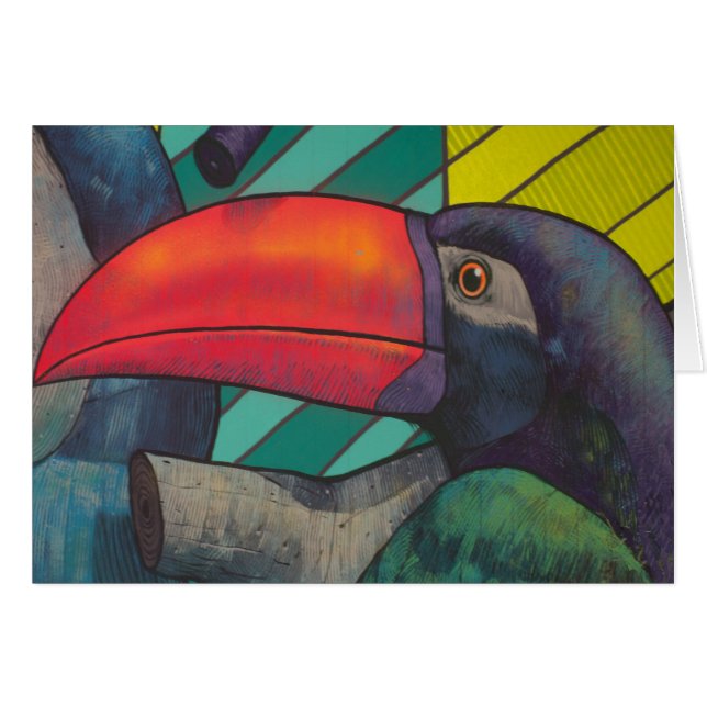 Beau Graffiti Toucan (Devant horizontal)