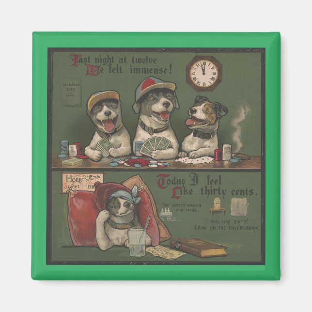 Beau Magnets de méditation sur image personnalisée (Devant)