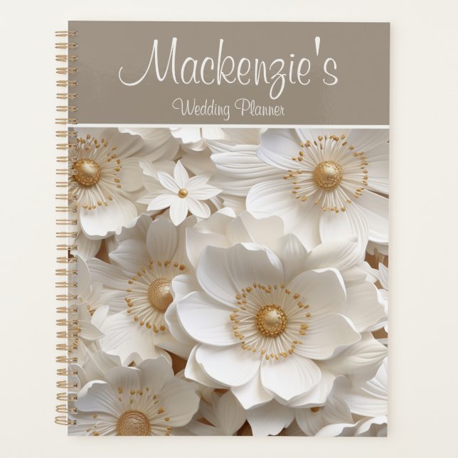 Beau Mariage Gardenia blanc 3D (Devant)