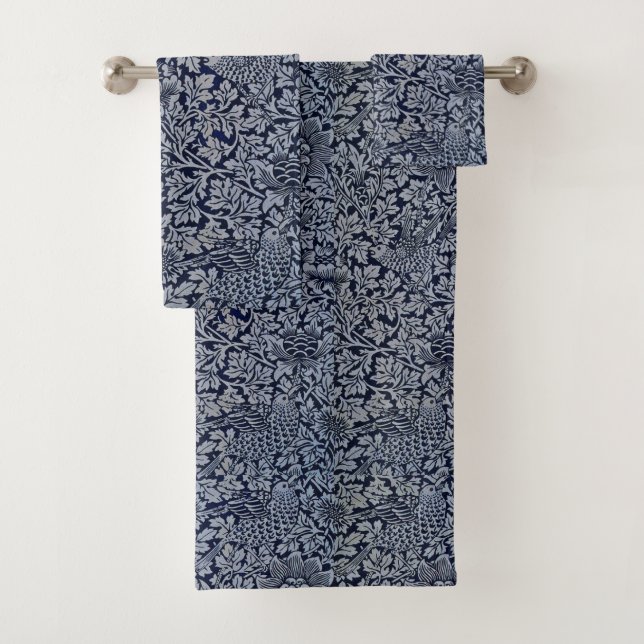 Beau motif floral Fleurs d'oiseaux Blue Anemone (En situation)