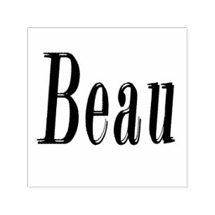 Beau Name Logo, Permastempel