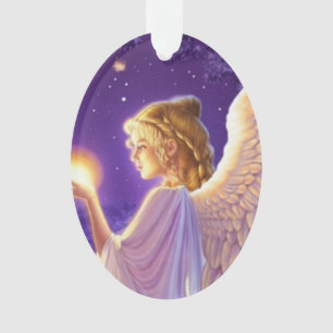 Beau ornement d'ange désirant