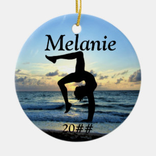 BEAU ORNEMENT PERSONNALISÉ GYMNASTIQUE