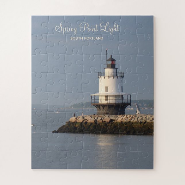 Beau phare de Spring Point Puzzle (Vertical)