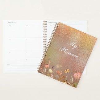 Beau Planificateur de fleurs brillantes