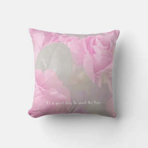 Beau Roses floraux AnniversaireJeter Coussin