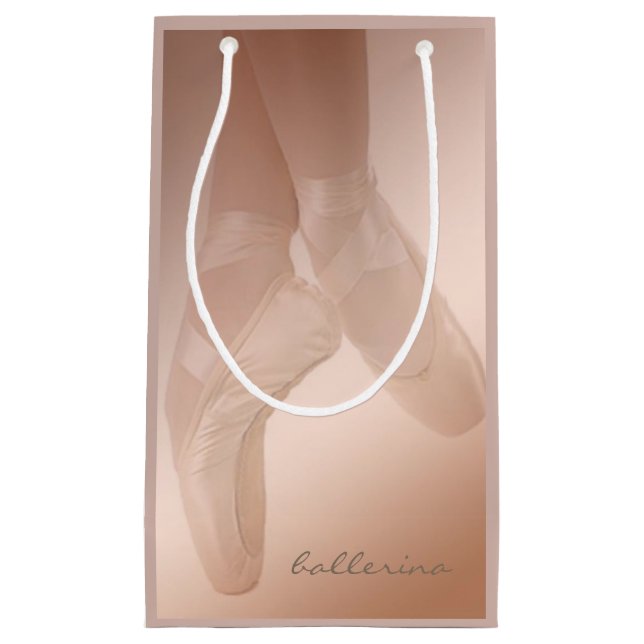 Beau sac de cadeau de ballerine (Devant)