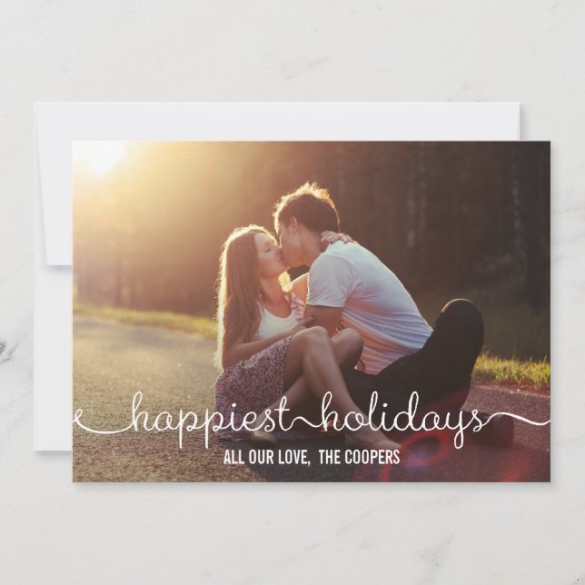 BEAU SCRIPT Cartes photos de vacances (Devant)