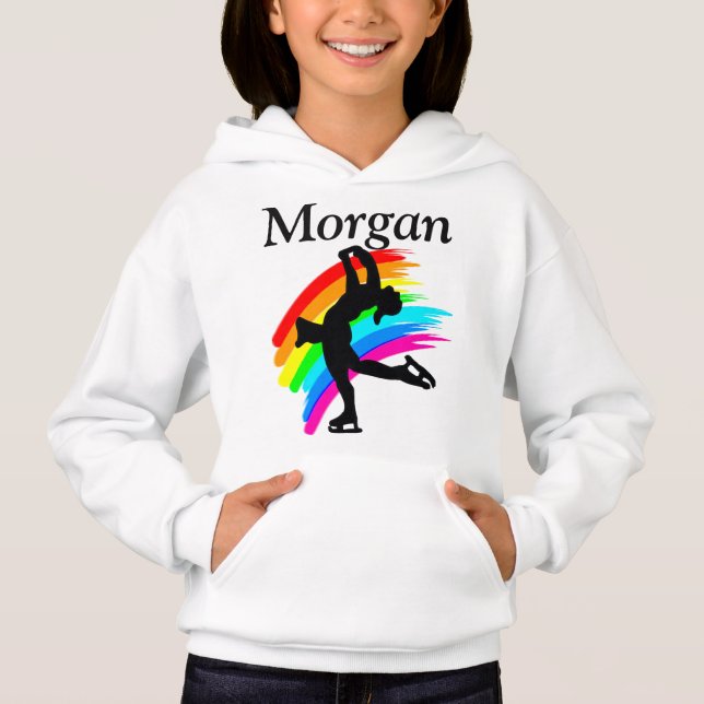 BEAU SWEATSHIRT DE SKATER PERSONNALISÉ (Devant)