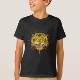 Beau t-shirt enfant tigre