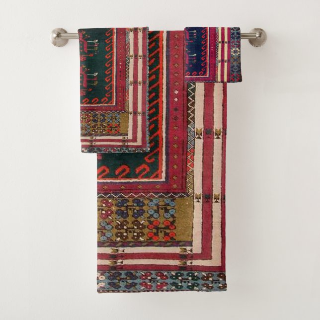 Beau tapis antique turc (En situation)