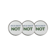 "Beau Tir... Pas" Funny Golf Ball Marker | Perfec