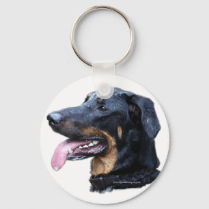 beauceron arlequin schlüsselanhänger