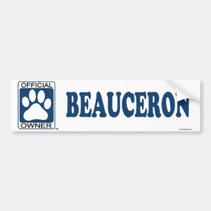 Beauceron Blau Autoaufkleber