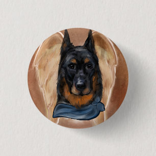 Beauceron Button