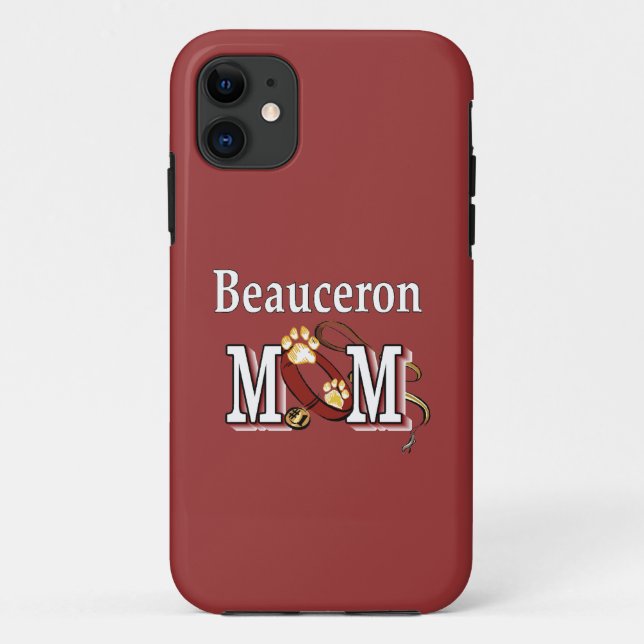 Beauceron Dog MAMA Case-Mate iPhone Hülle (Rückseite)