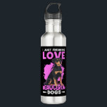 Beauceron Dog Owner I Love Beaucerons Edelstahlflasche<br><div class="desc">Beauceron Dog Owner I Love Beaucerons</div>
