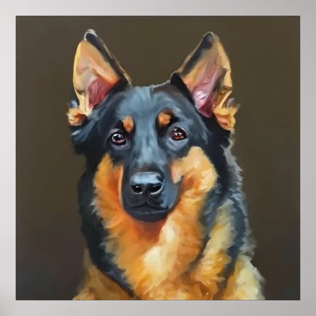 Beauceron Dog Poster (Vorne)