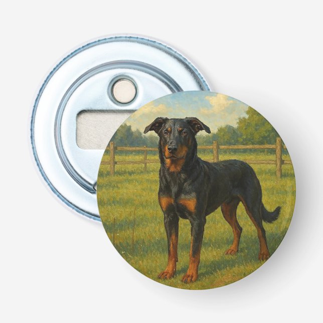 Beauceron Flaschenöffner (Vorderseite)