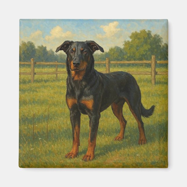 Beauceron Magnet (Vorne)