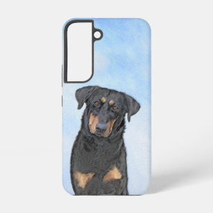 Beauceron Malerei - Niedliche Original Hunde Kunst Samsung Galaxy Hülle