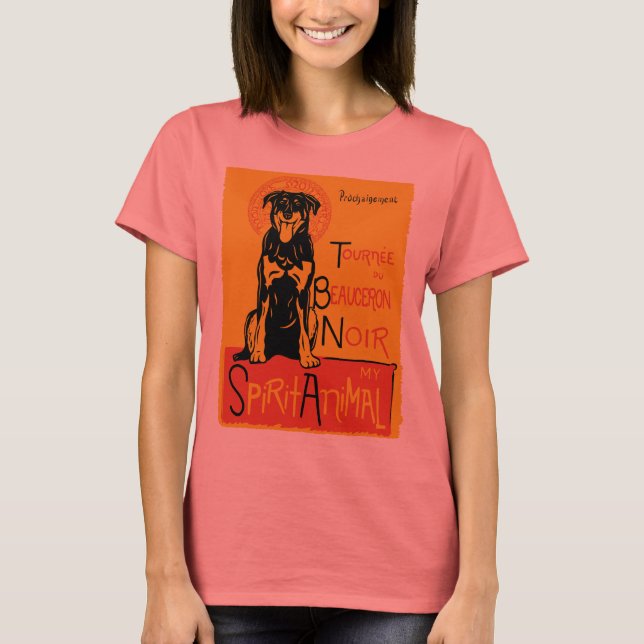 Beauceron Niedlich Dog Womens T - Shirt (Vorderseite)