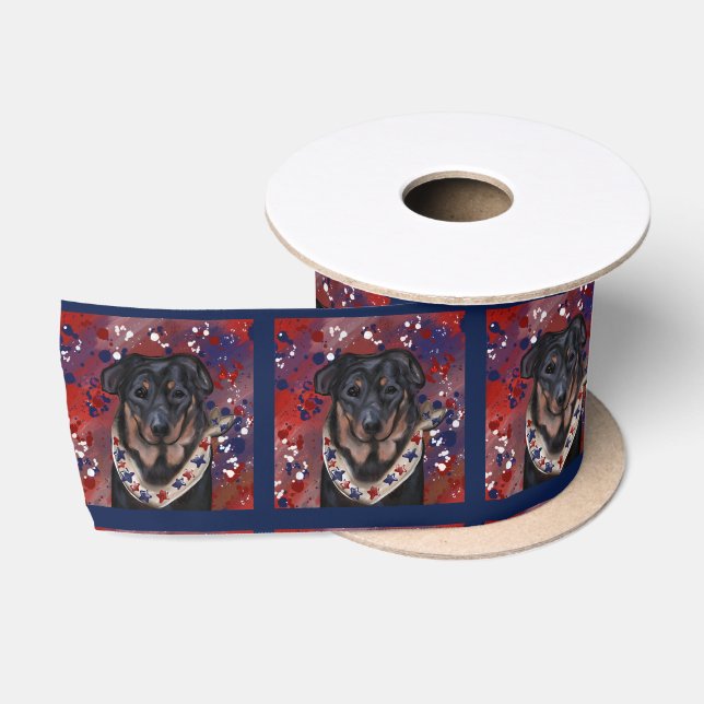 Beauceron Satinband (Spule)