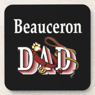 Beauceron-Vater Untersetzer