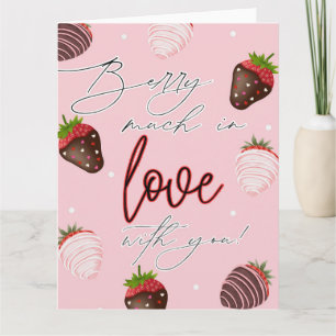 Beaucoup de baies en amour, carte de la Saint-Vale