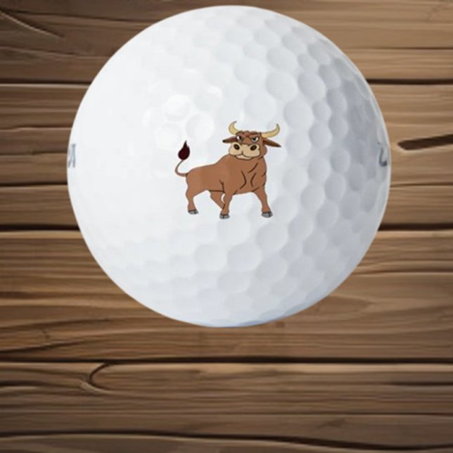 Beaucoup de BALLES DE GOLF Bull (Discover hollow cow golf balls designed for safety and fun)