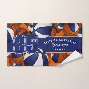 Beaucoup de basket-ball personnalisé nom de l'équi
