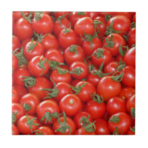 Beaucoup de Carreaux de tomates cerises