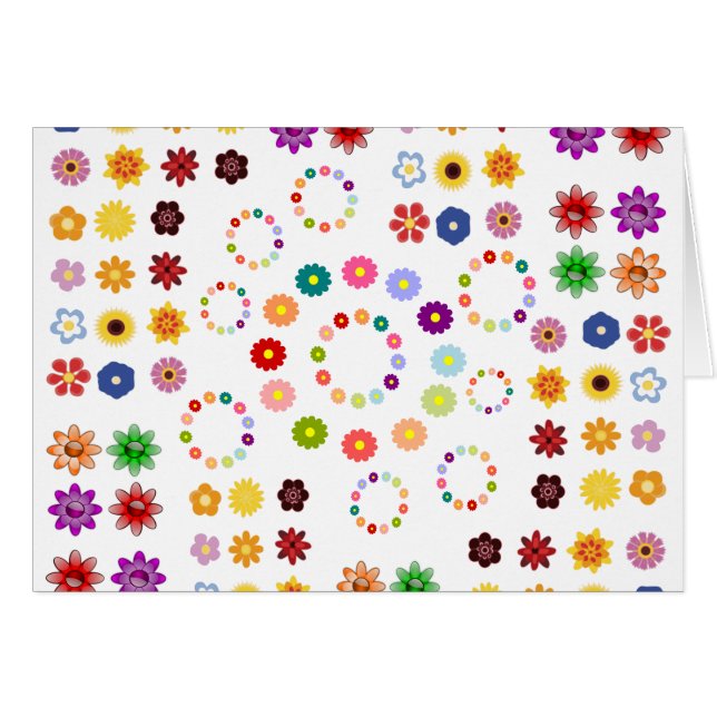 Beaucoup de fleurs (Devant horizontal)