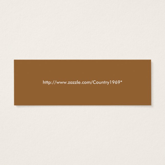 Beaucoup de Signet au chocolat (Dos)