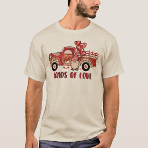 Beaucoup de t-shirt de la Saint Valentin