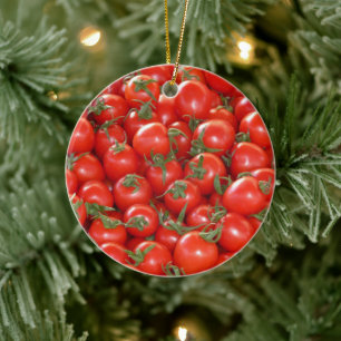 Beaucoup de tomates cerises ornement