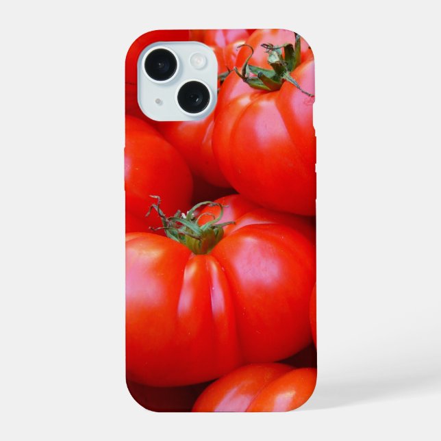 Beaucoup de tomates rouges mûres (Verso)