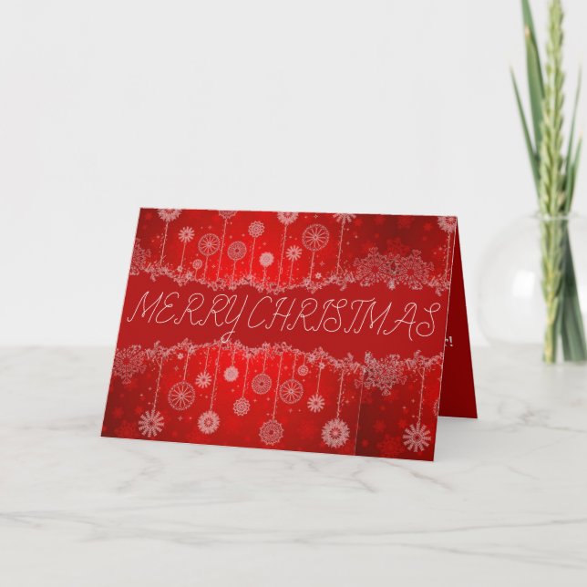 BEAUCOUP D'EXPRESSIONS - Carte de voeux de Noël (Devant)